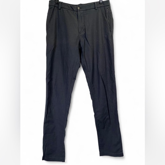 Lululemon Men’s Size 32 Charcoal Gray Pants Straight Leg Flat Front - Picture 1 of 11